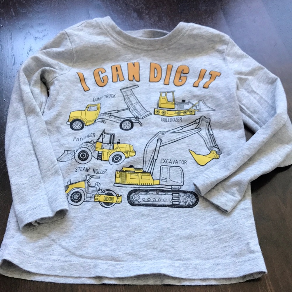 2T shirt long sleeves
